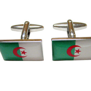 Algeria Flag Cufflinks